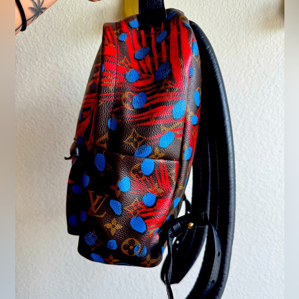 RARE LOUIS VUITTON JUNGLE PALM SPRINGS BACKPACK - Picture 6 of 12